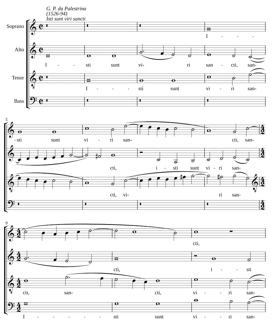 Это святые люди (Isti sunt viri sancti)