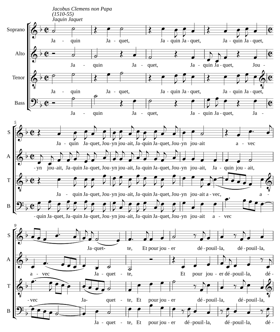 Жакен Жаке (Jaquin Jaquet)