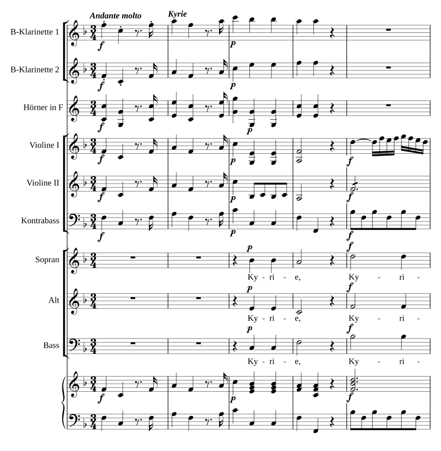 Сельская месса фа мажор (Landmesse in F)
