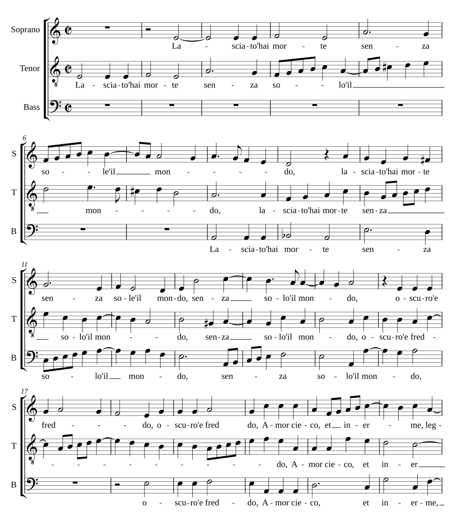 Ты оставил смерть (Lasciato hai morte)