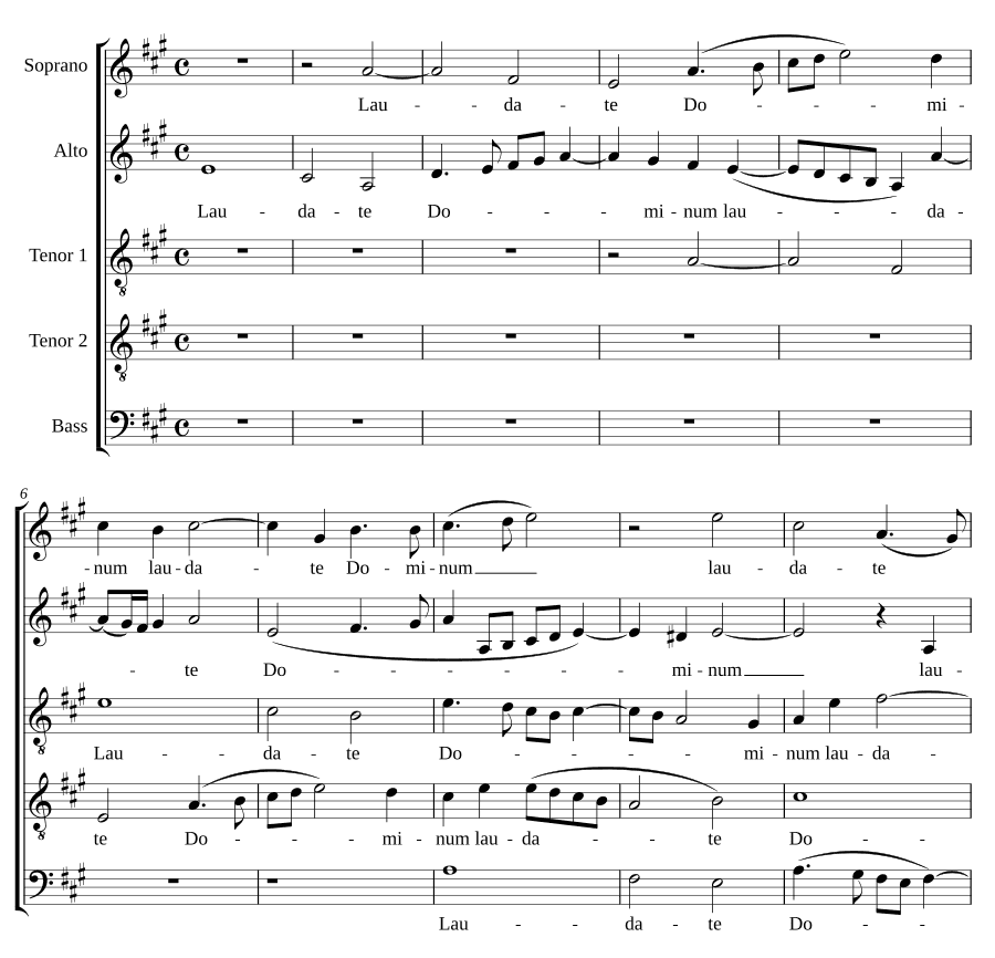 Хвалите Господа (Laudate Dominum)