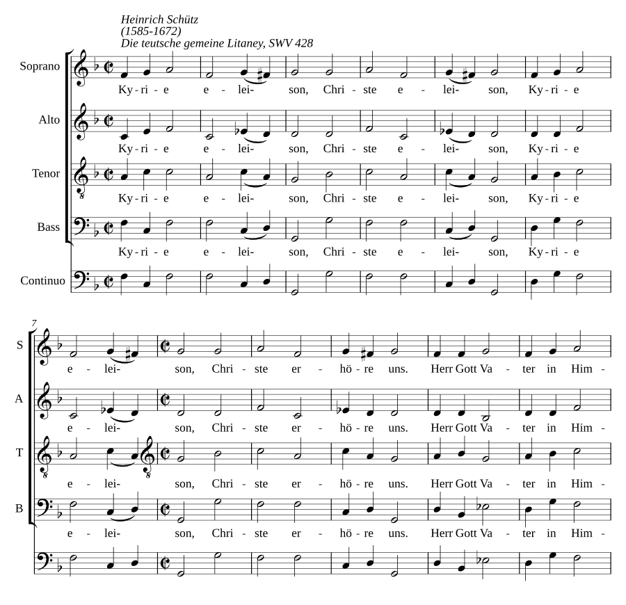 Литания I, SWV 428 (Litania I, SWV 428)