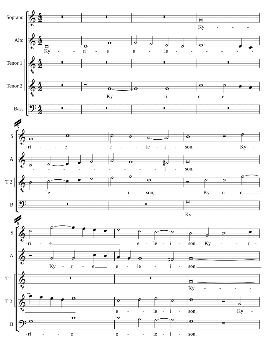 Месса Вооружённый человек a 5 (Missa L'homme armé a 5)