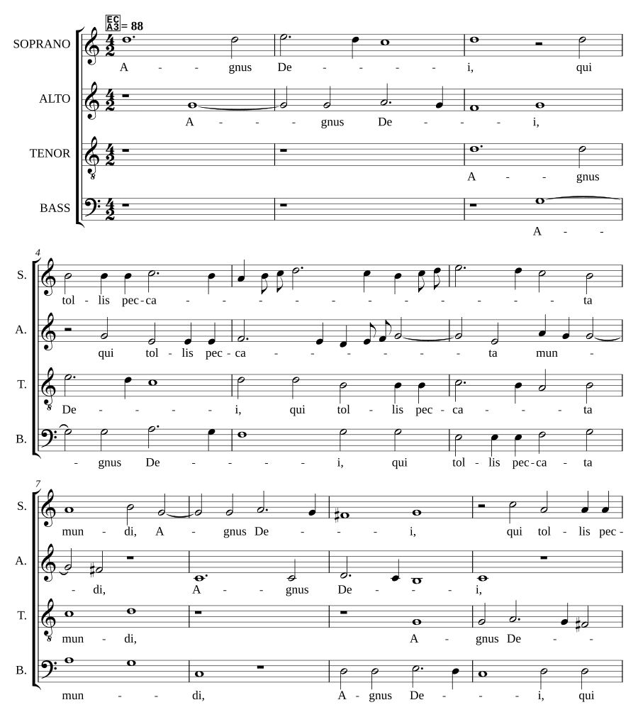 Месса восьмого тона (Missa Ottavi Toni)