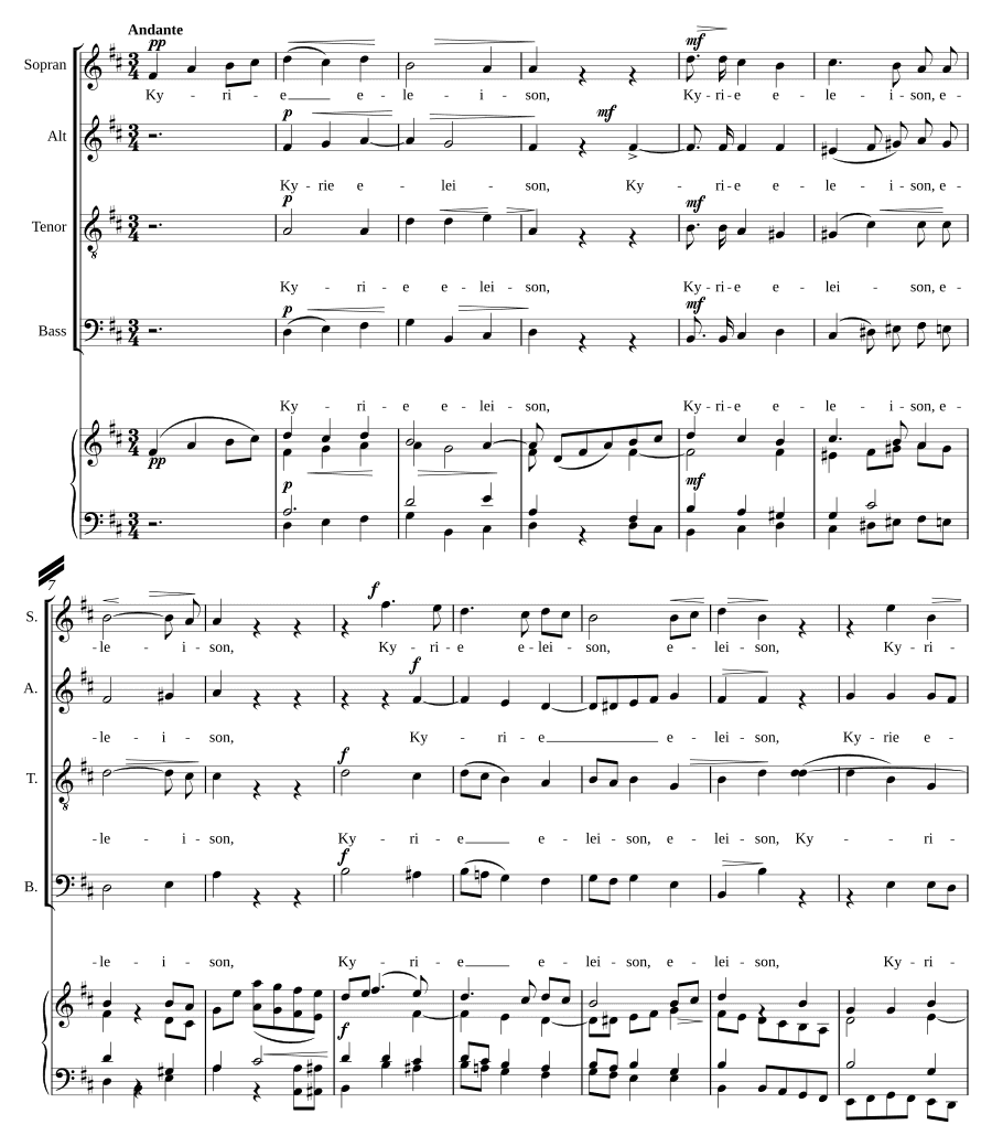 Месса Святого Антония (Missa Sti. Antonii)