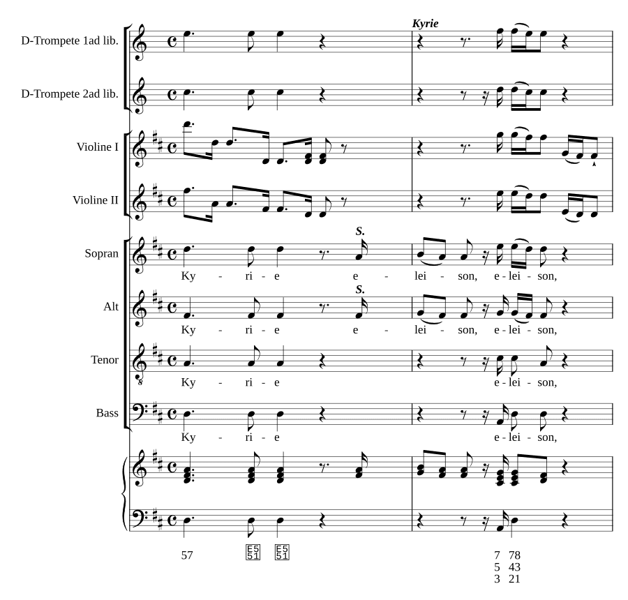 Короткая месса № 4 ре мажор (Missa brevis 4 in D)
