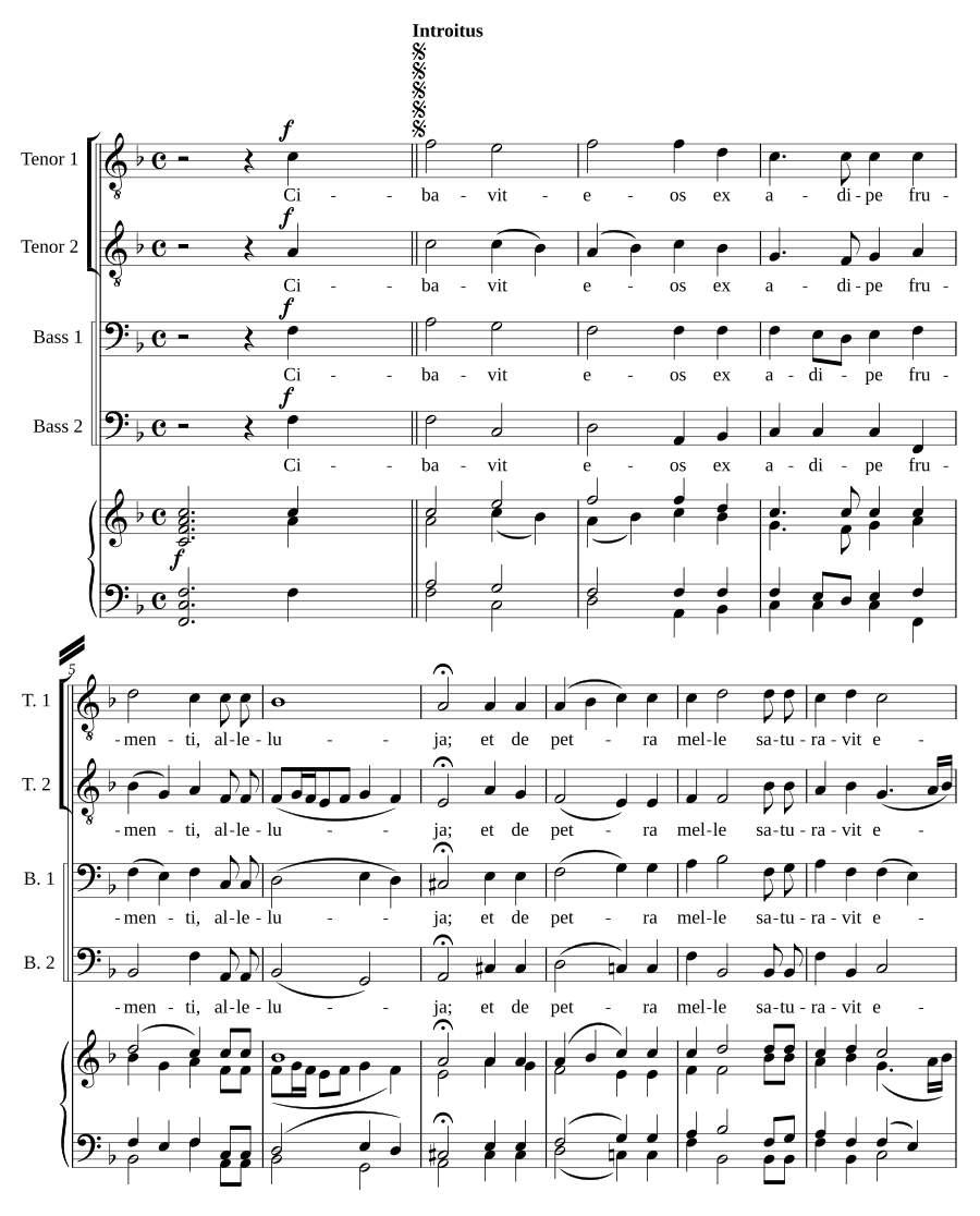 Месса Святейшего Таинства (Missa de T.S. Sacrament)