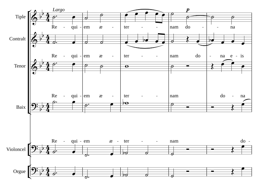 Месса для умерших II (Missa de difunts II)