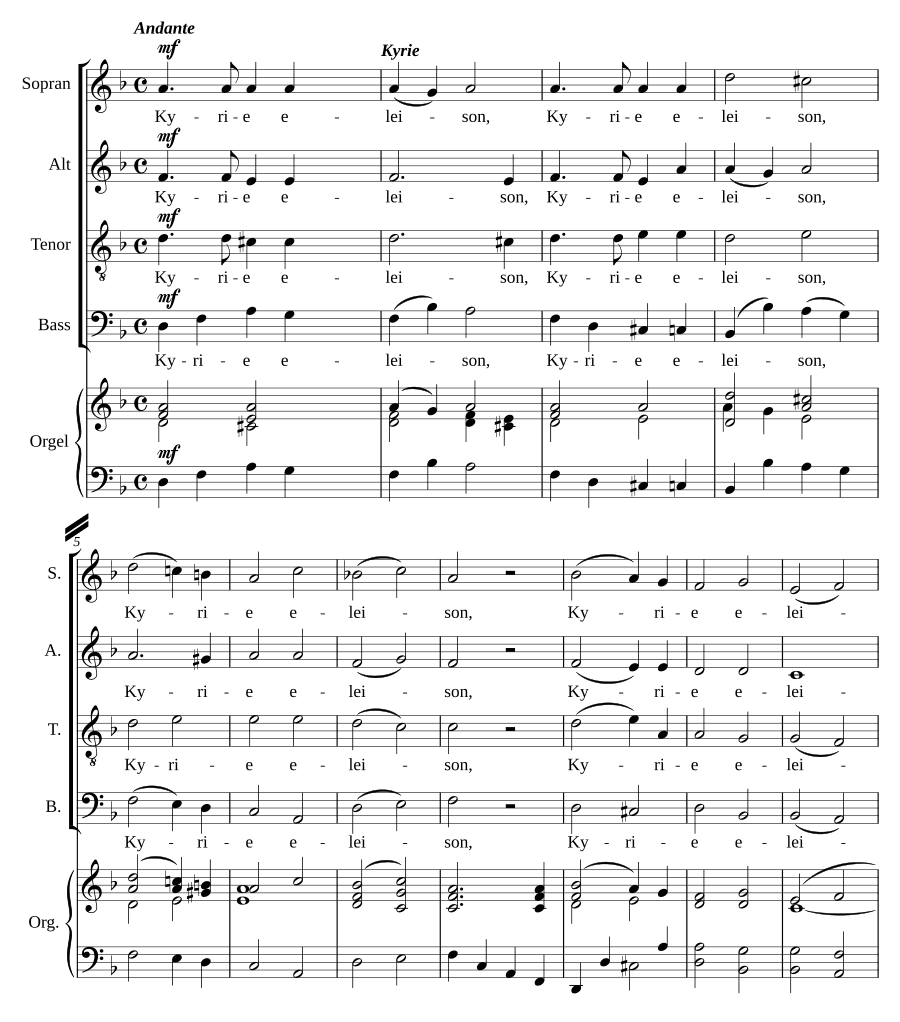 Месса ре (Missa in D)