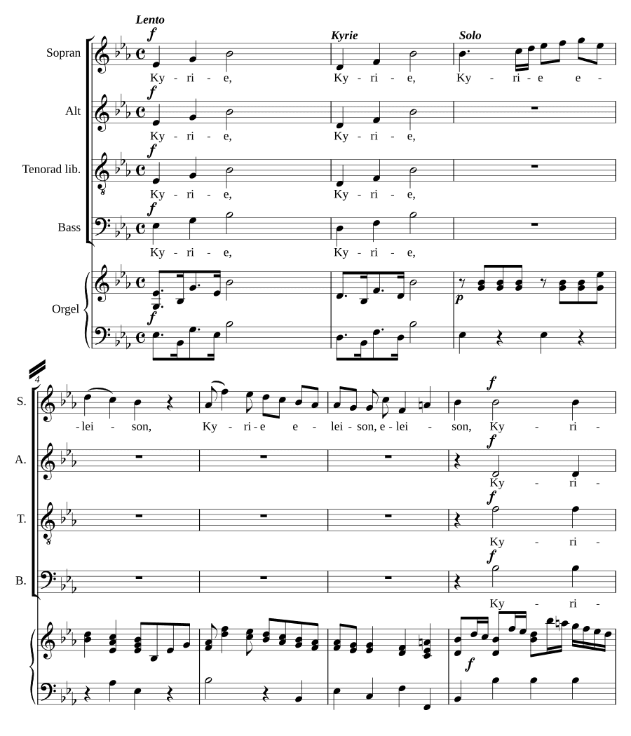 Месса ми-бемоль мажор, соч. 10/4 (Missa in Eb Major, Op. 10/4)