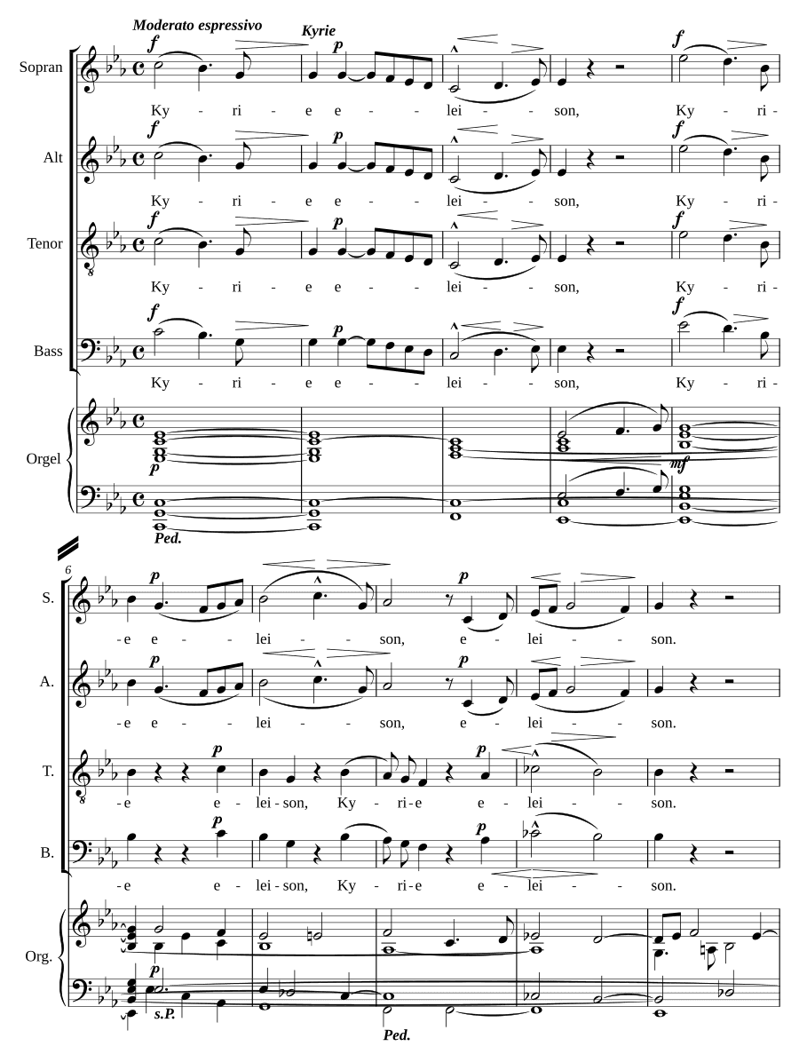 Торжественная месса до минор (Missa solemnis in c)