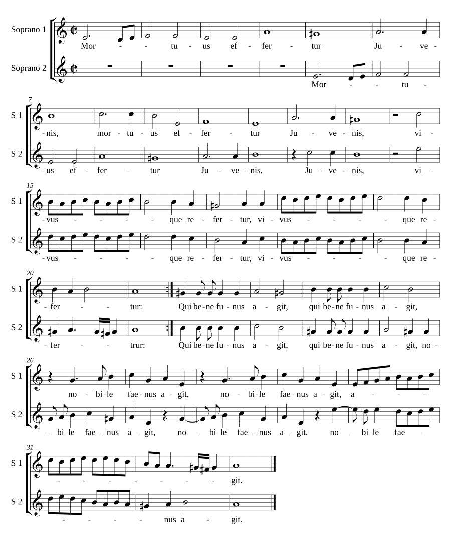 Мертвец выносится (Mortuus effertur)