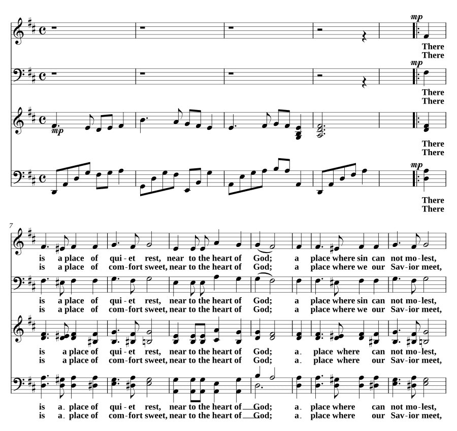 Близко к сердцу Божьему (Near to the heart of God)