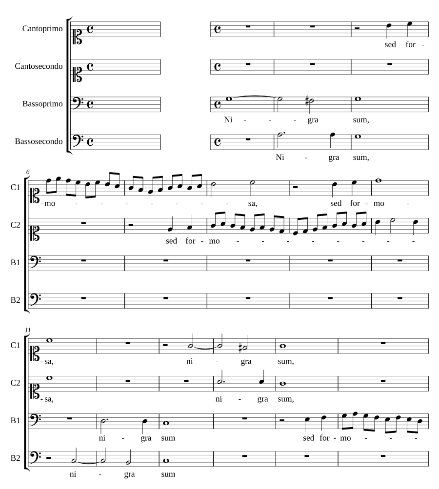 Я чёрная (Nigra sum)