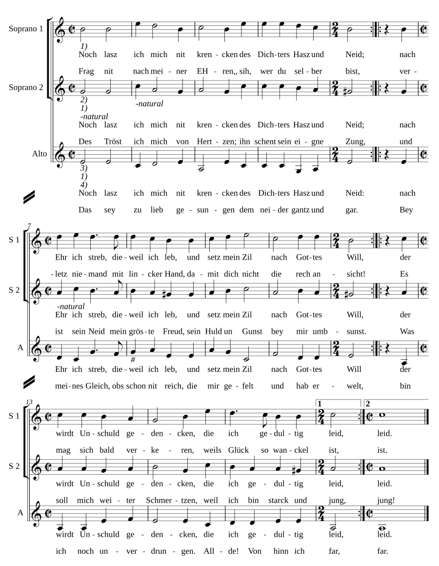 Еще позволяю себе (Noch lasz ich mich)