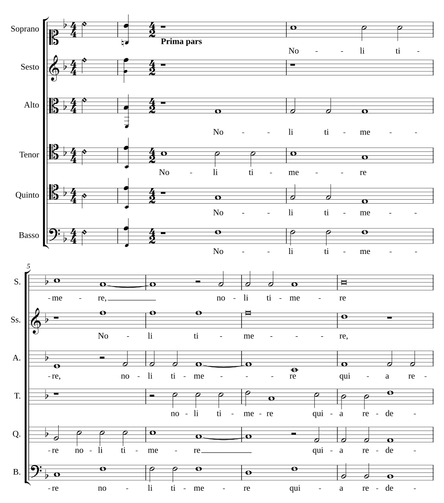 Не бойся (Noli timere)