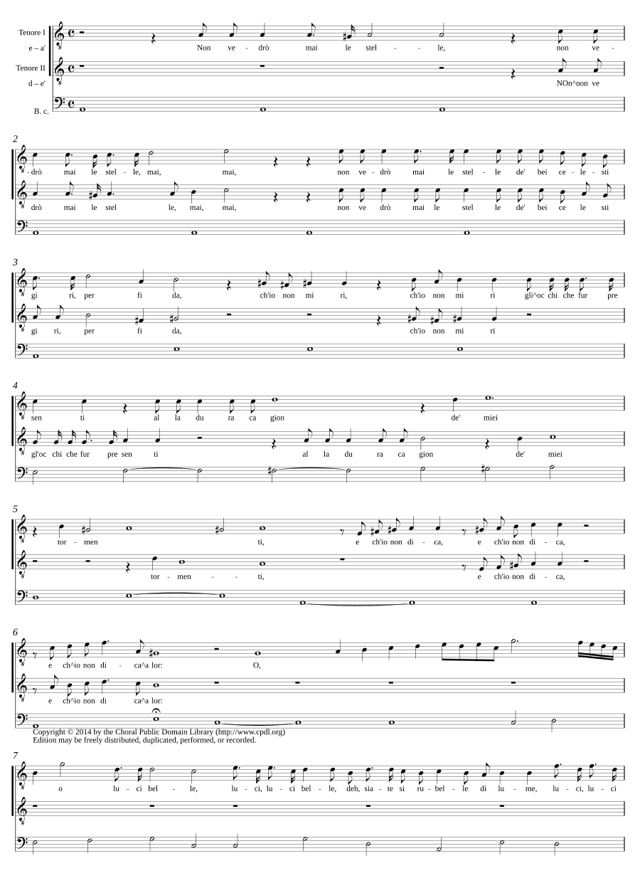 Я никогда не увижу звёзды (Non vedrò mai le stelle)
