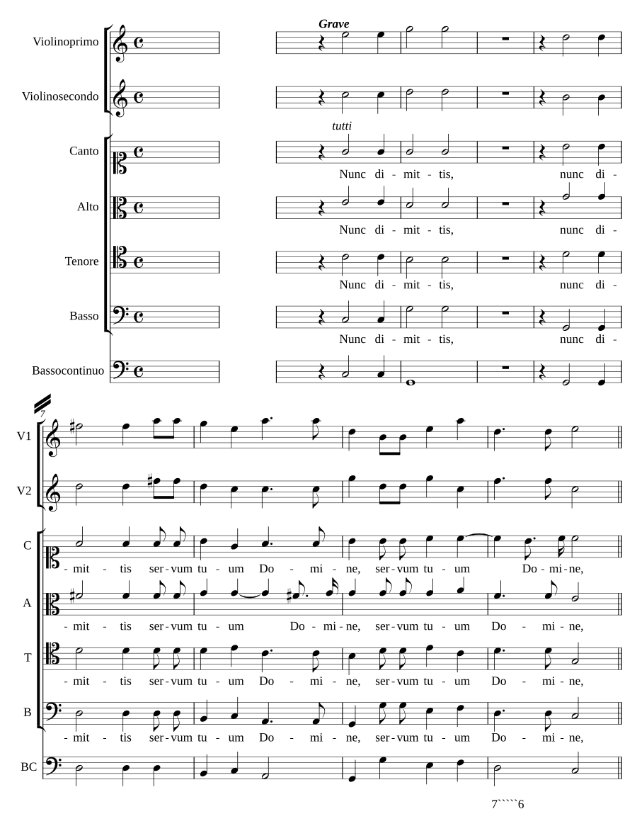 Nunc dimittis
