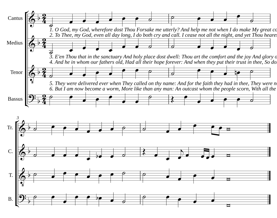 О Боже, мой Боже, зачем Ты (O God, my God, wherefore dost Thou)