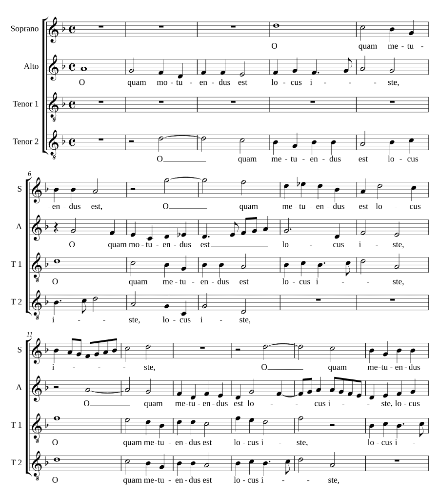 О, как страшен (O quam metuendus)