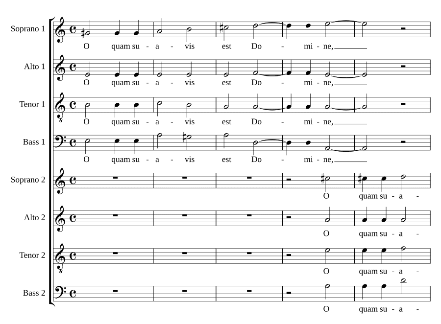 О, как сладок Ты I (O quam suavis est I)