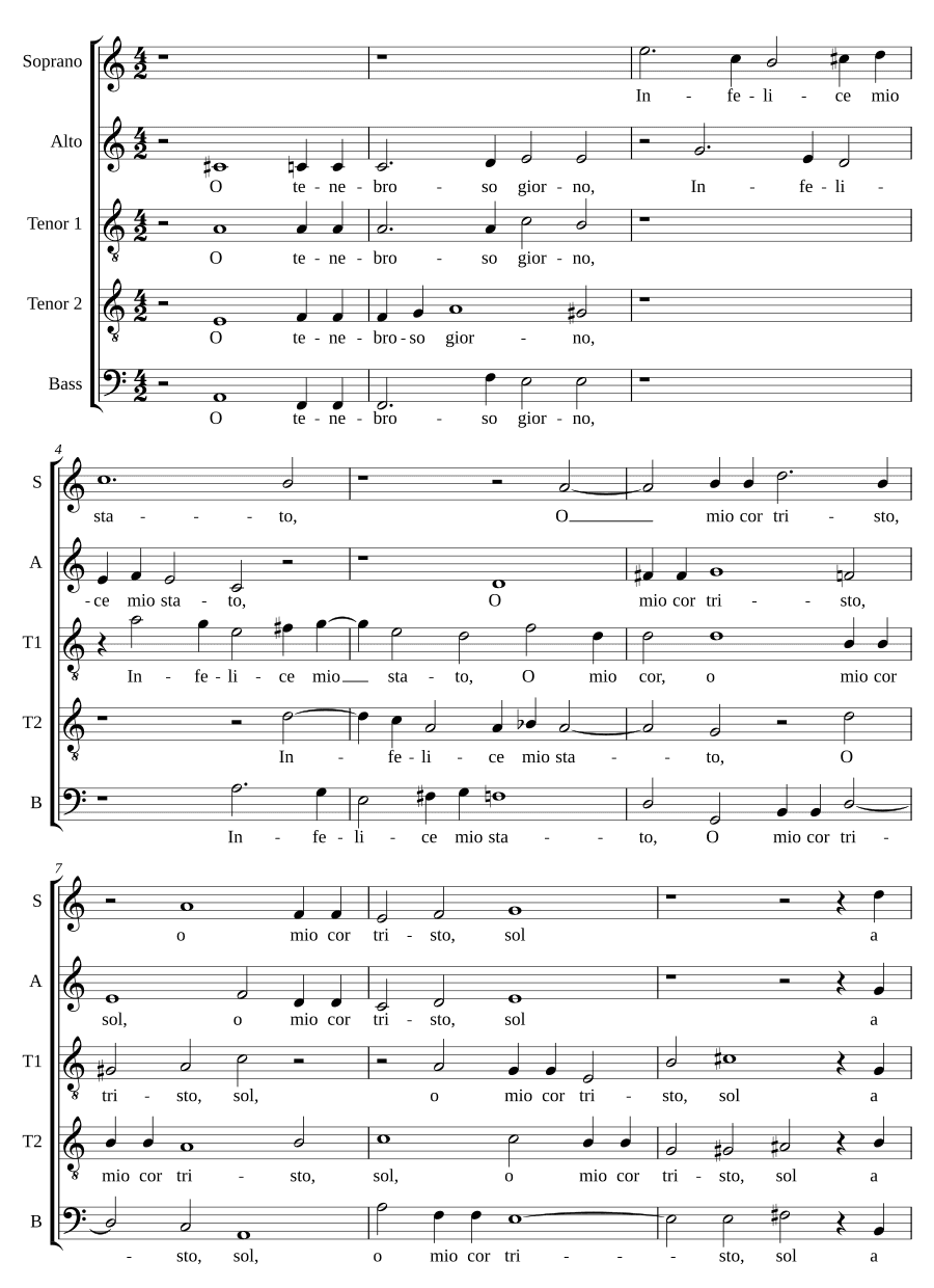 О мрачный день (O tenebroso giorno)