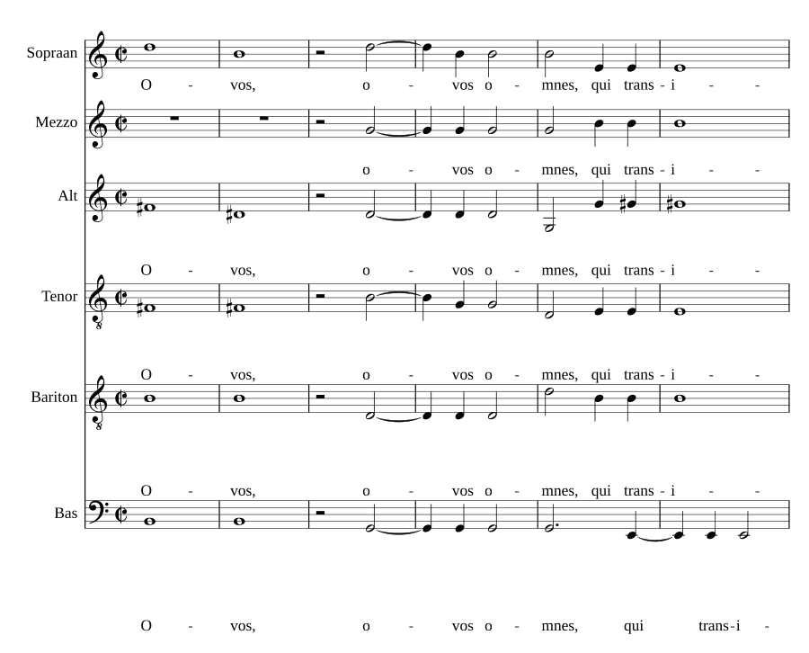 О, все вы (O vos omnes)