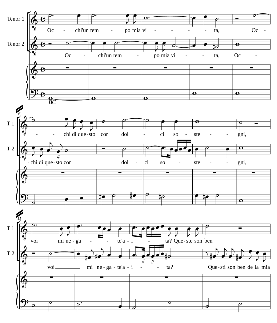 Глаза, когда-то моя жизнь (Occhi un tempo mia vita)