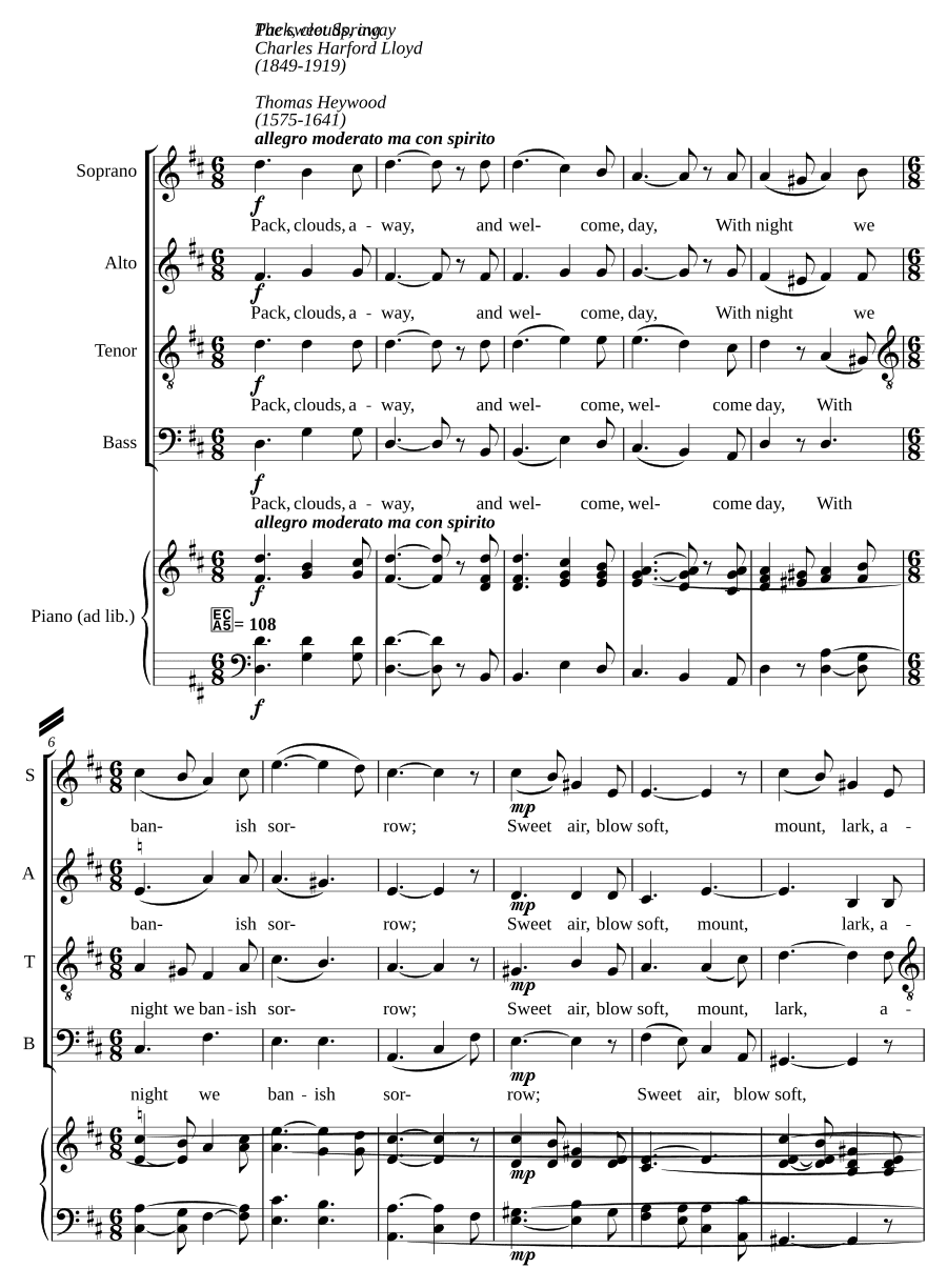 Разойдитесь, облака (Pack, clouds, away)