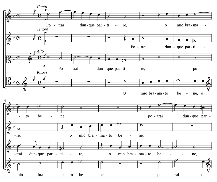 Ты сможешь уйти (Potrai dunque partir)