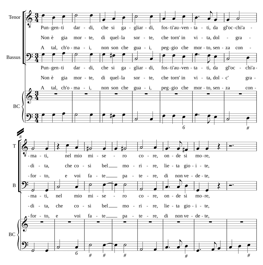 Жгучие стрелы (Pungenti dardi)
