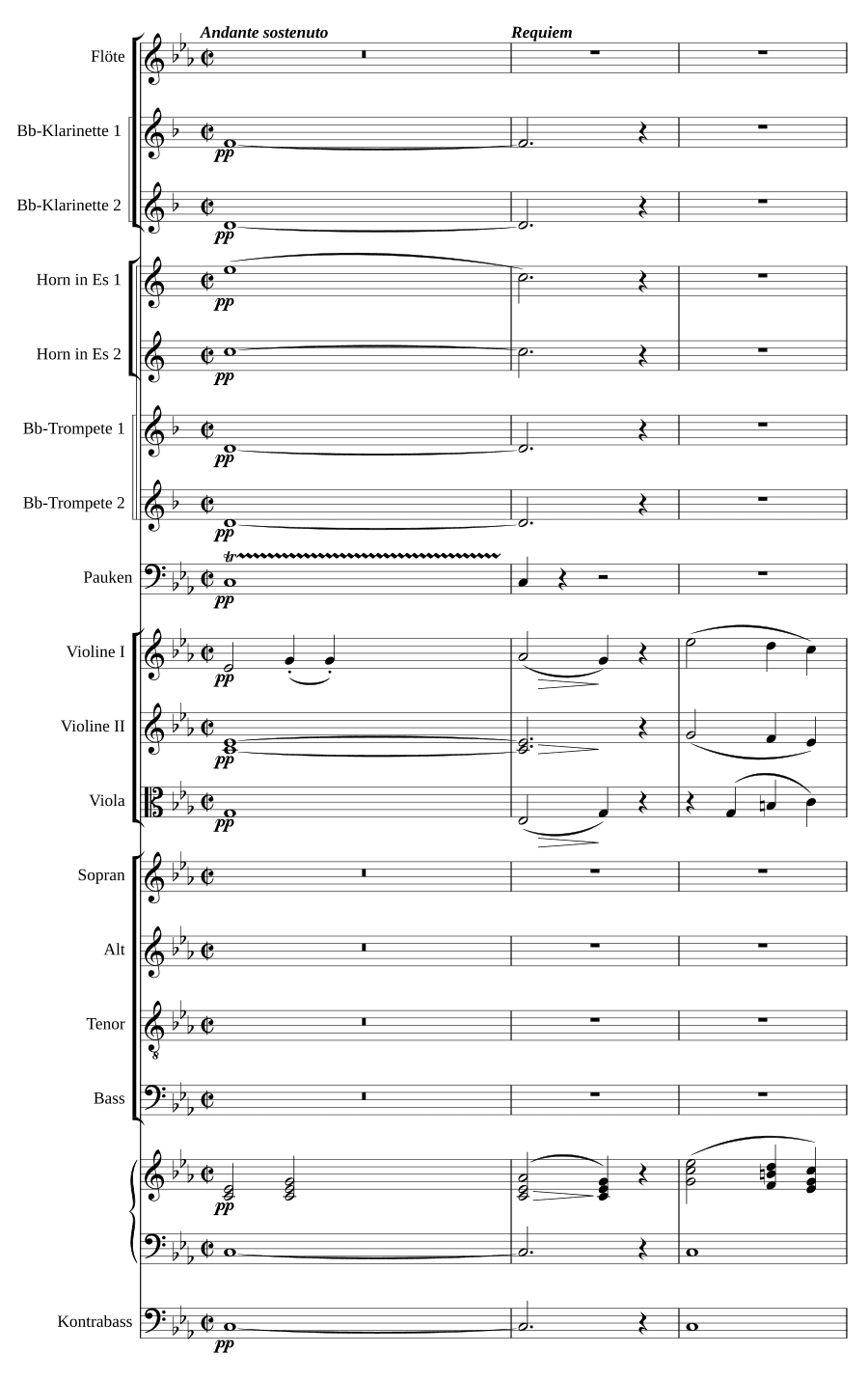 Реквием № 1 ре минор (Requiem No. 1 in D minor)