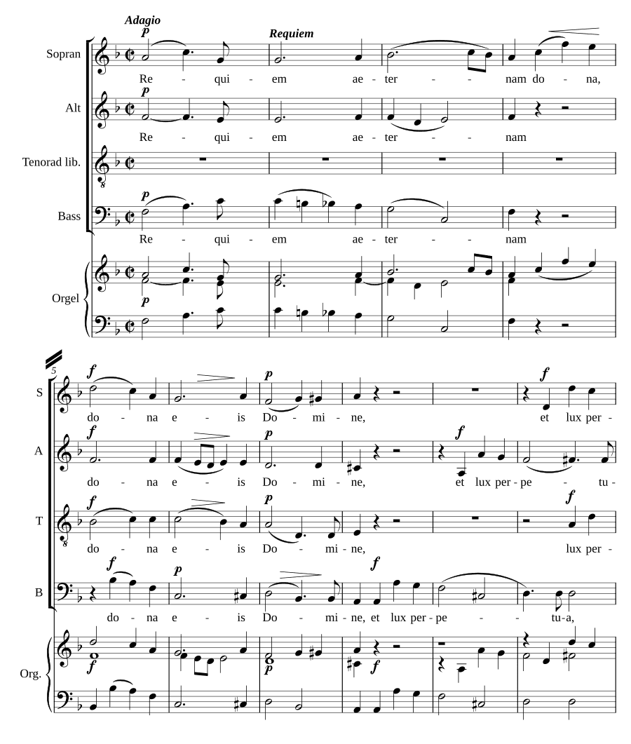 Requiem in F