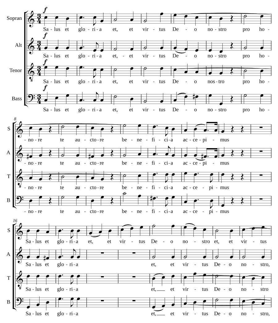 Спасение и слава (Salus et gloria)