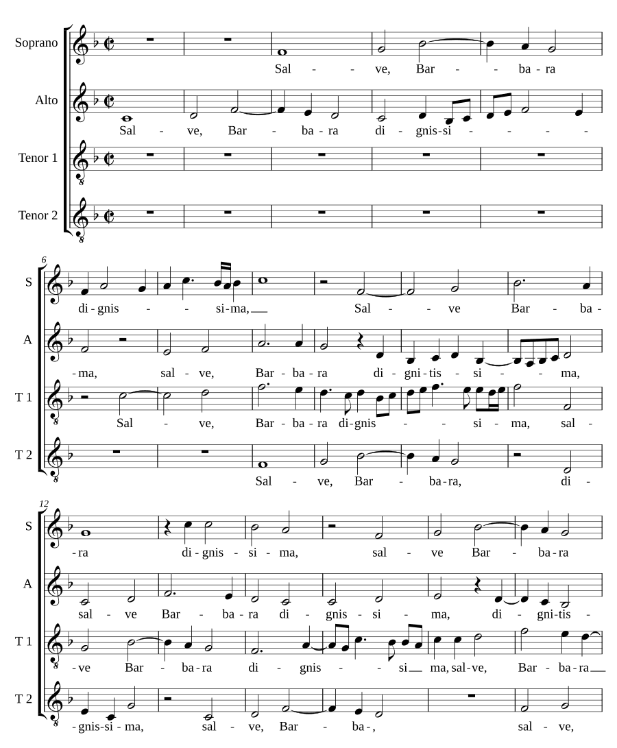 Здравствуй, Барбара (Salve Barbara)
