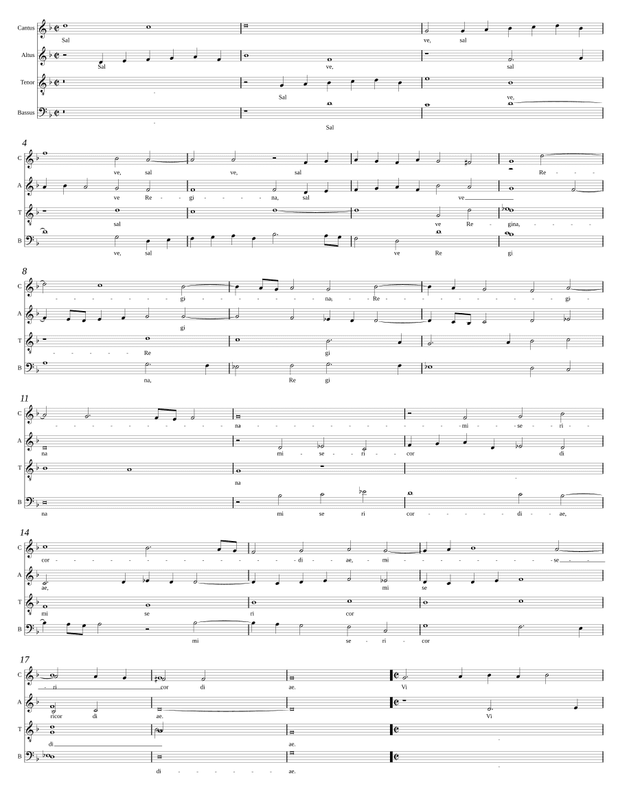 Salve Regina misericordiae (1573)