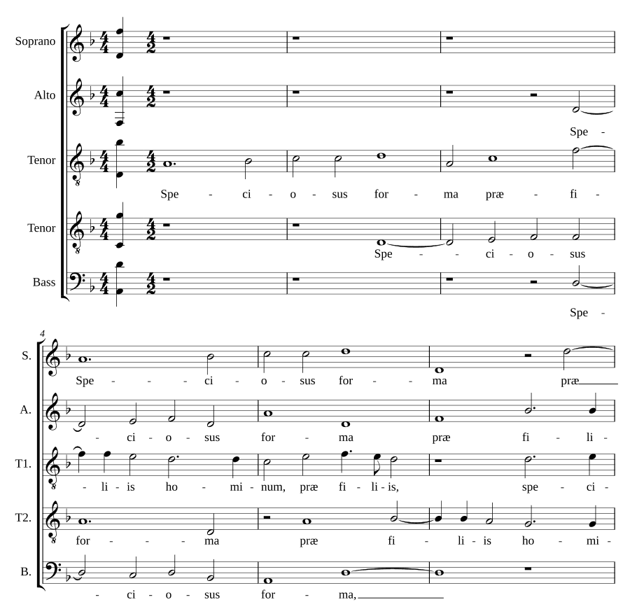 Прекрасна твоя форма (Speciosus forma)