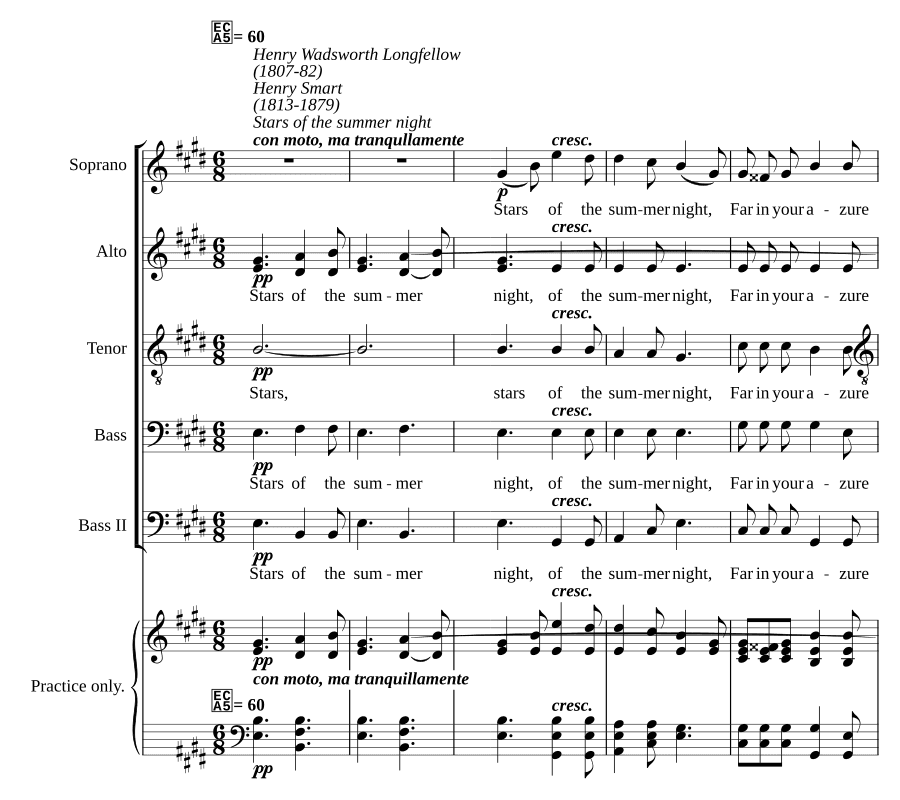 Звезды летней ночи (Stars of the summer night)