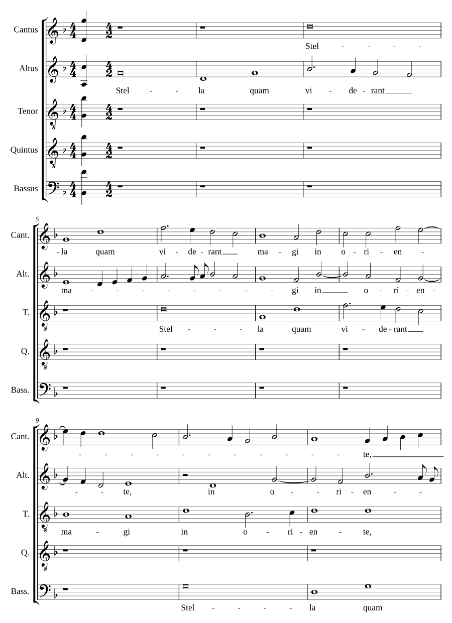 Звезда, которую видели волхвы (Stella quam viderant magi)