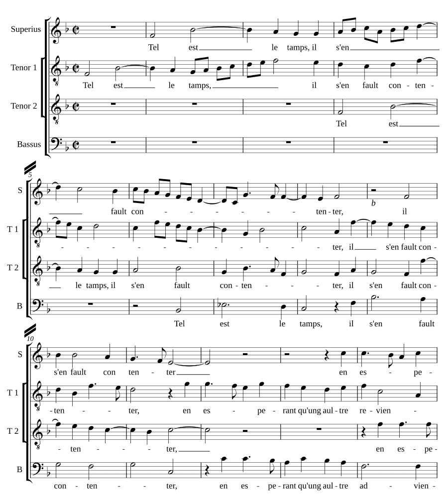 Таково время (Tel est le tamps)