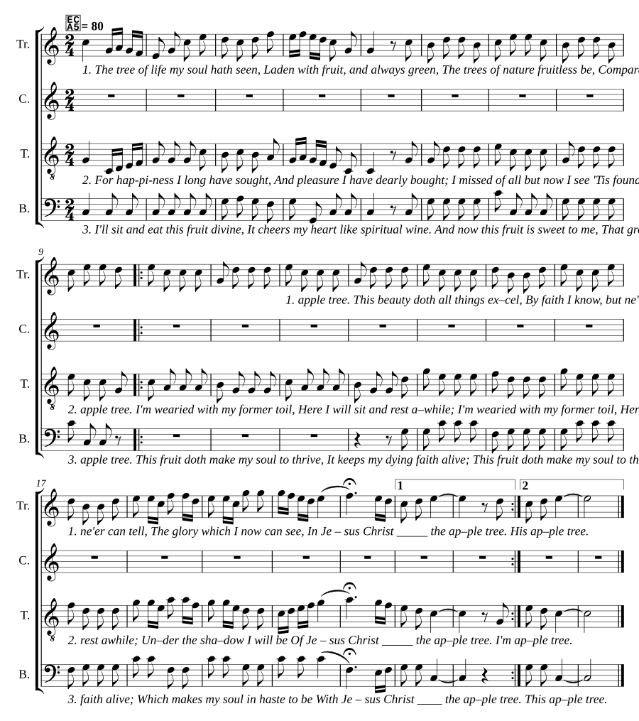 Яблоня (The Apple Tree)