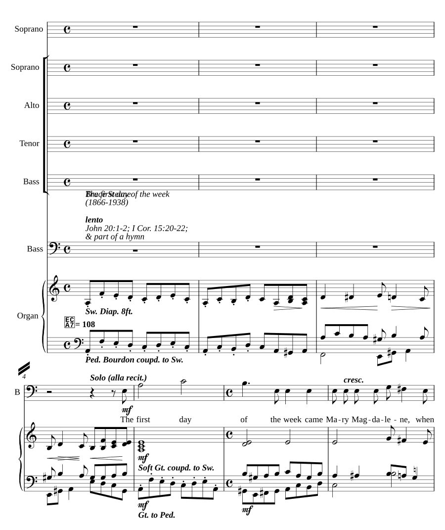 Первый день недели (The first day of the week)
