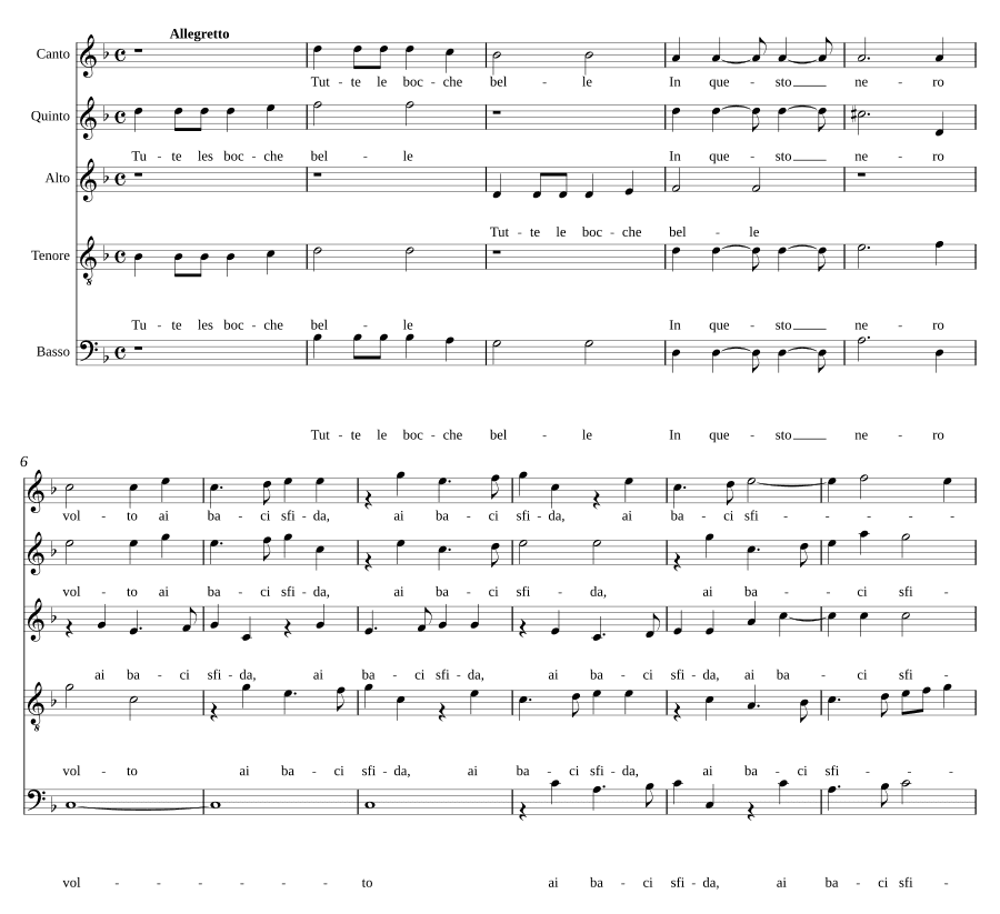 Все красивые уста (Tutte le bocche belle)