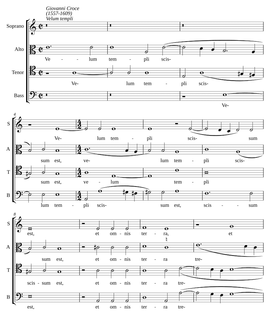 Завеса храма (Velum templi)