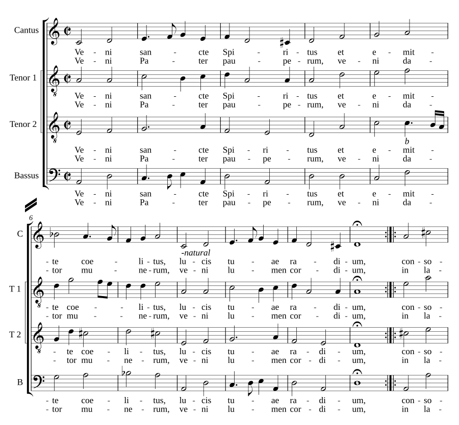 Veni sancte spiritus