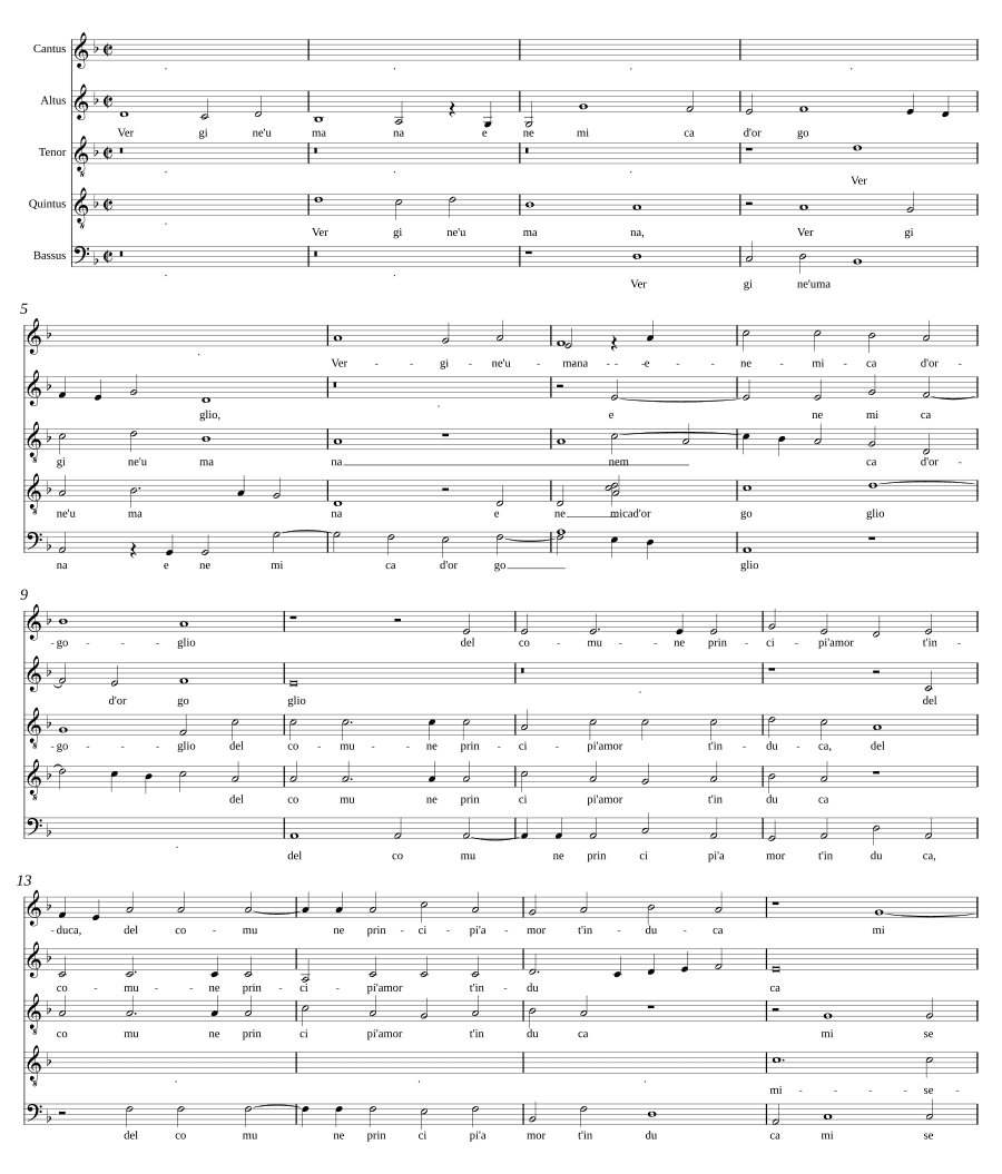 Человеческая дева (Vergine humana)