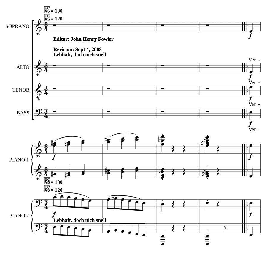 Откажись, о сердце, от спасения, соч. 65, № 1 (Verzicht, o Herz, auf Rettung, Op. 65, No. 1)