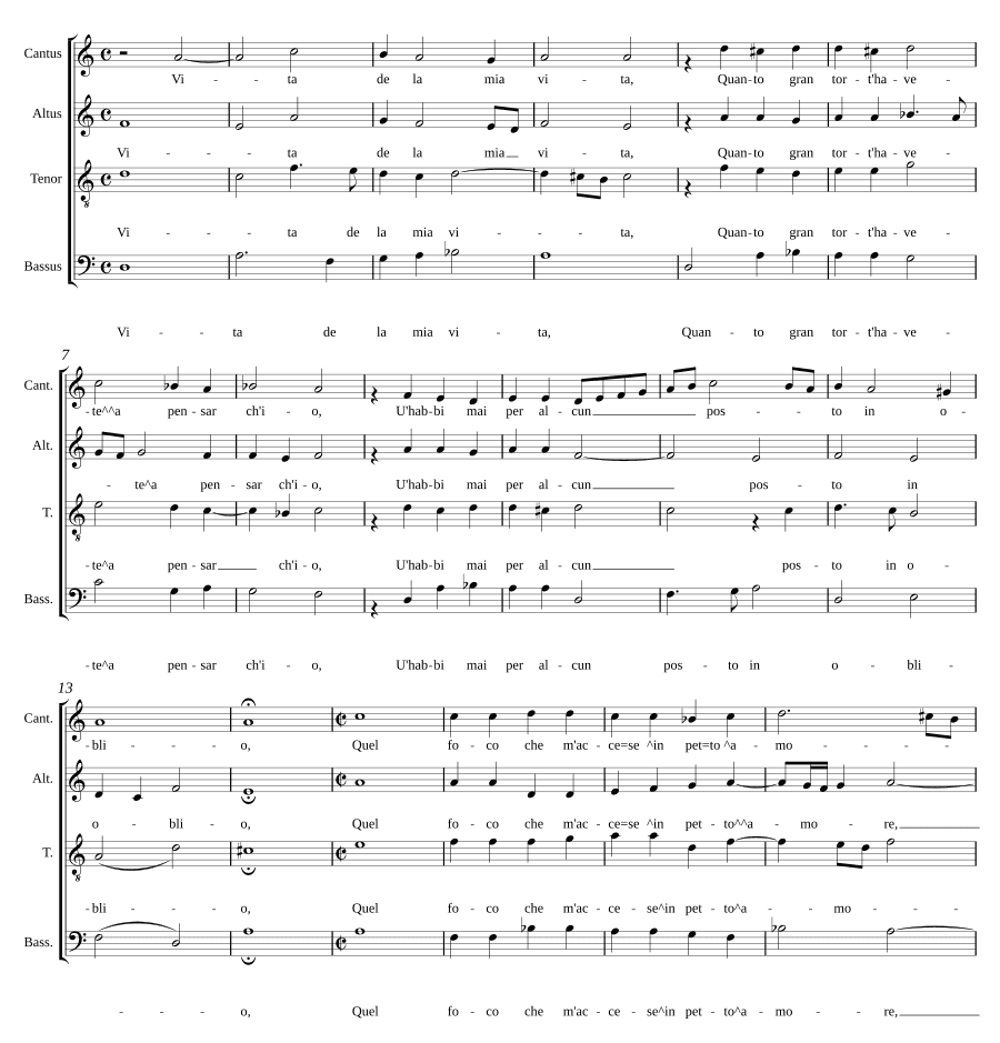 Жизнь моей жизни (Vita de la mia vita)