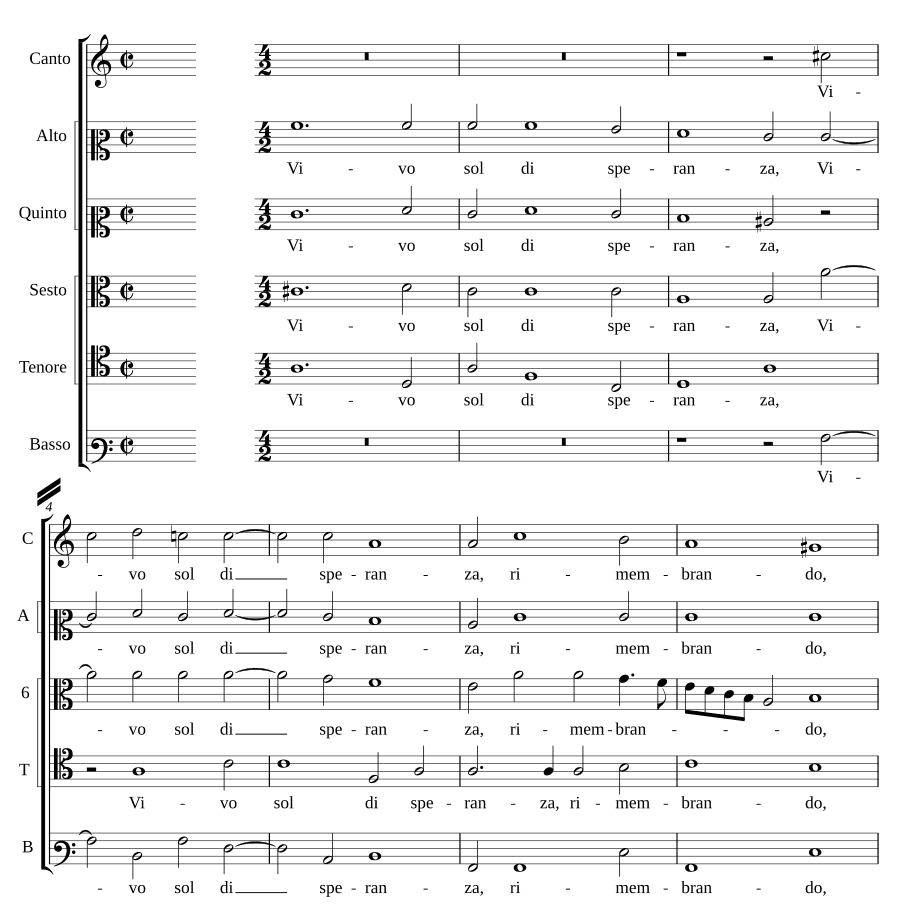 Живое солнце надежды (Vivo sol di speranza)
