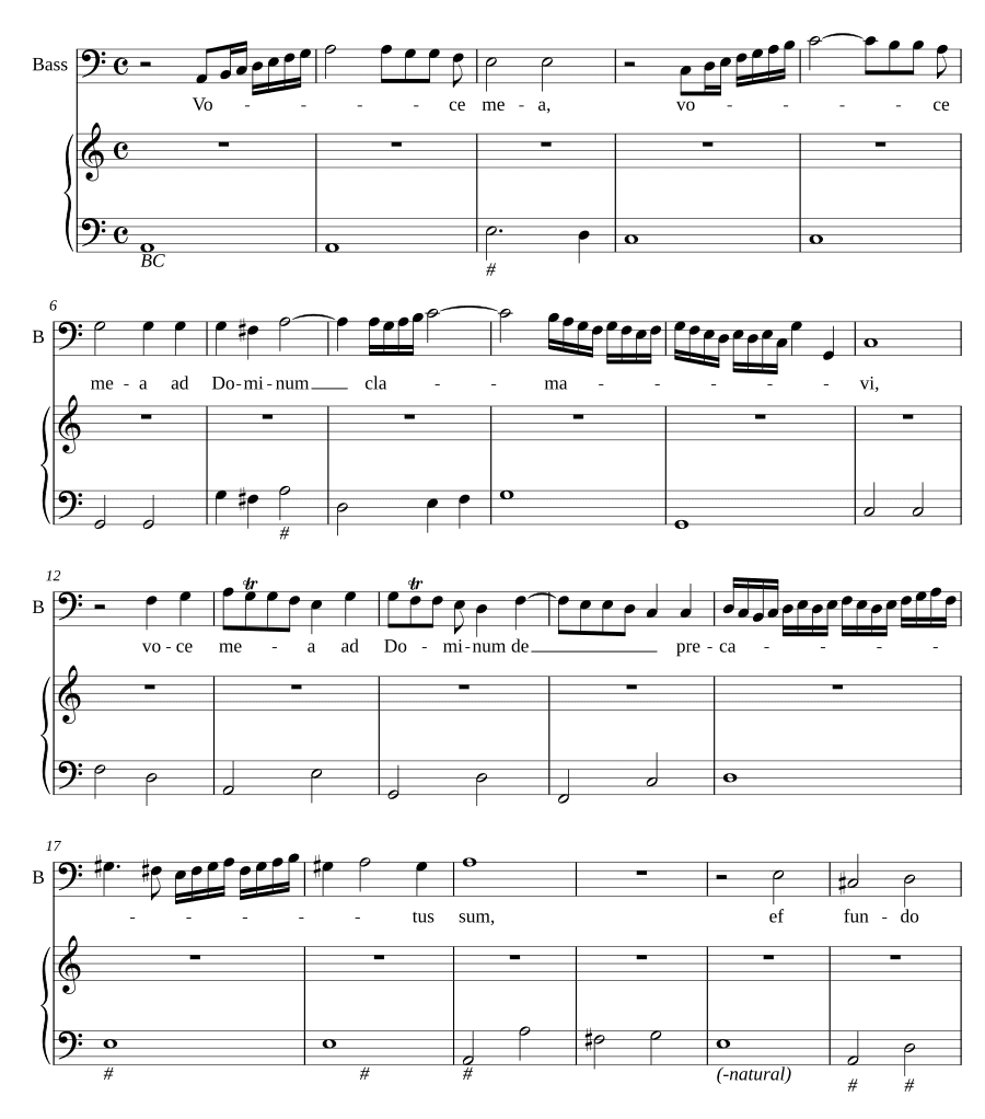 Глас мой взываю к Господу (Voce mea ad Dominum clamavi)